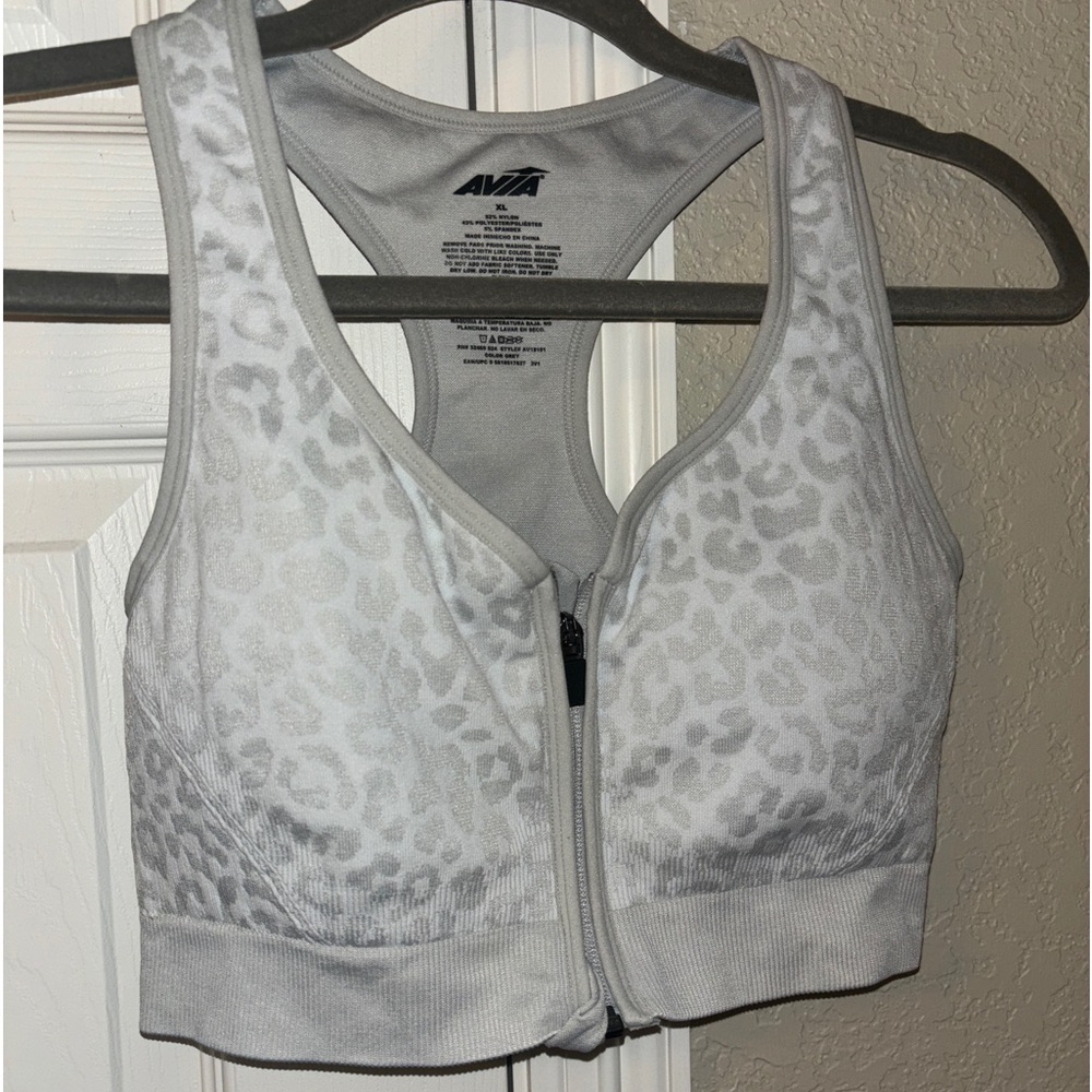 Avia leopard print bra. New w/o tags